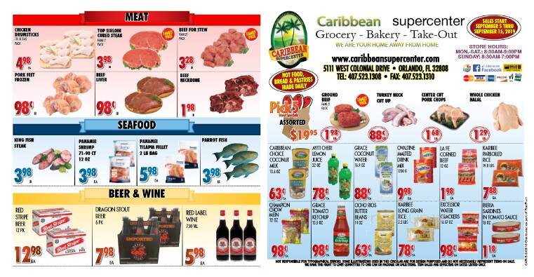 Caribbean Supercenter Grocery Bakery Carry-Out - Orlando, FL