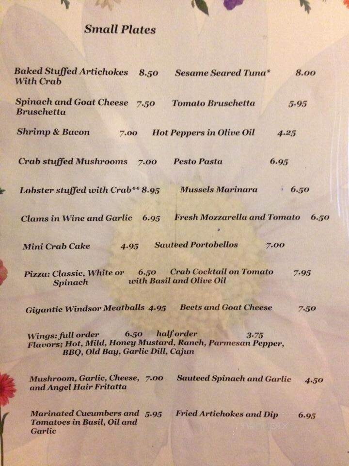 Windsor Inn At Shillington - Shillington, PA menu_pic