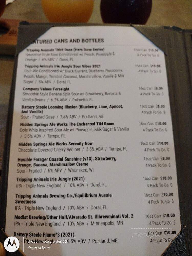 Old Canal Smoke House - Chillicothe, OH menu_pic