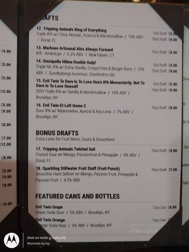 Old Canal Smoke House - Chillicothe, OH menu_pic