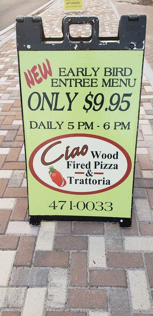Ciao Wood Fired Pizza Trattoria - Cape Coral, FL