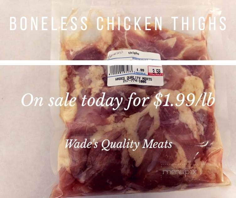 Wade's Quality Meats - Shelbyville, IL menu_pic