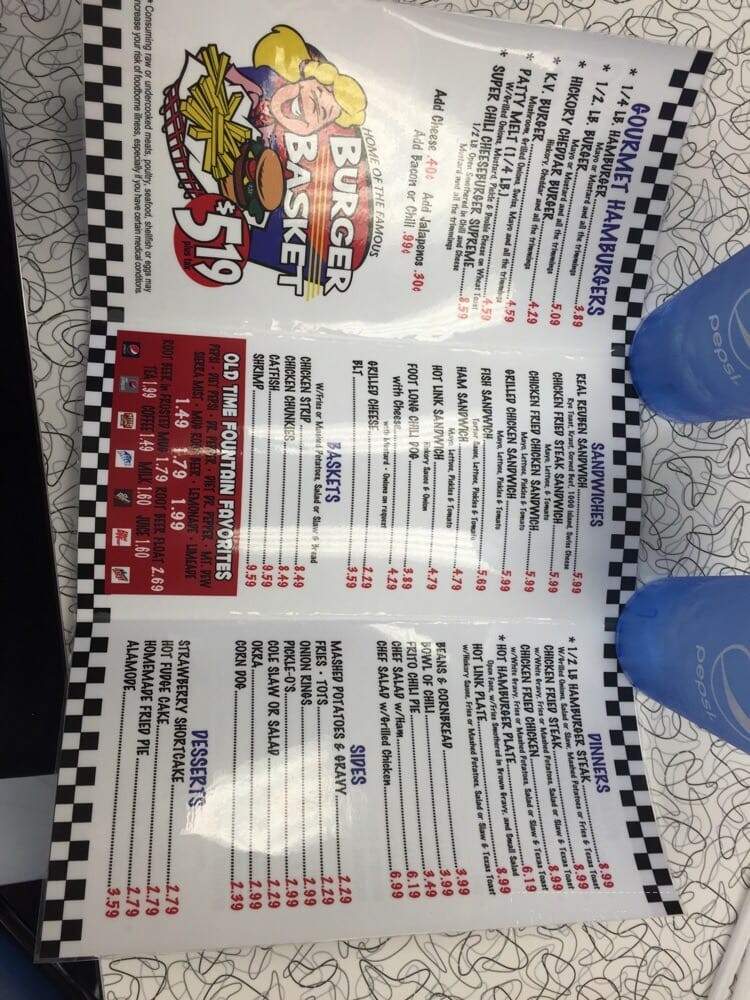 Boomarang Diner - Duncan, OK menu_pic