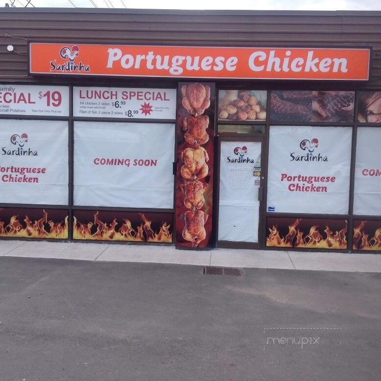 Sardinha Portuguese Chicken - Whitby, ON menu_pic