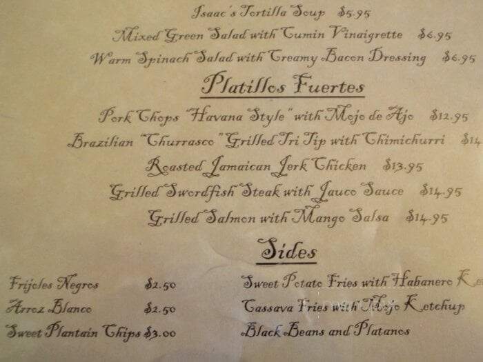 Mama Roomba - Bakersfield, CA menu_pic