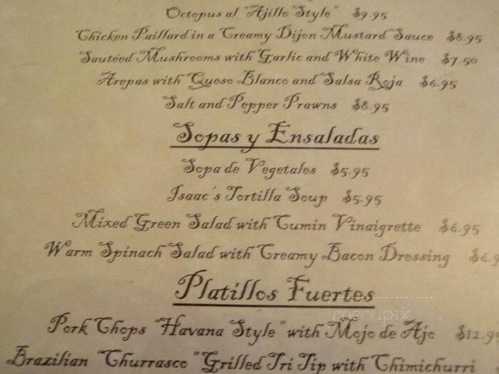 Mama Roomba - Bakersfield, CA menu_pic