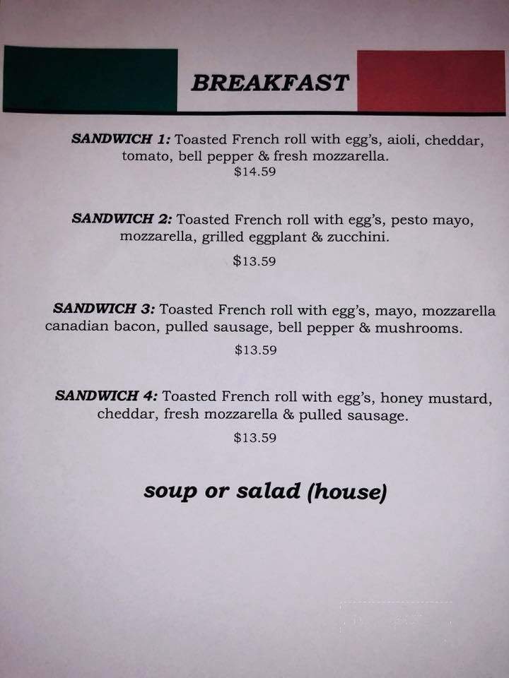 Chefs Of New York - Modesto, CA menu_pic