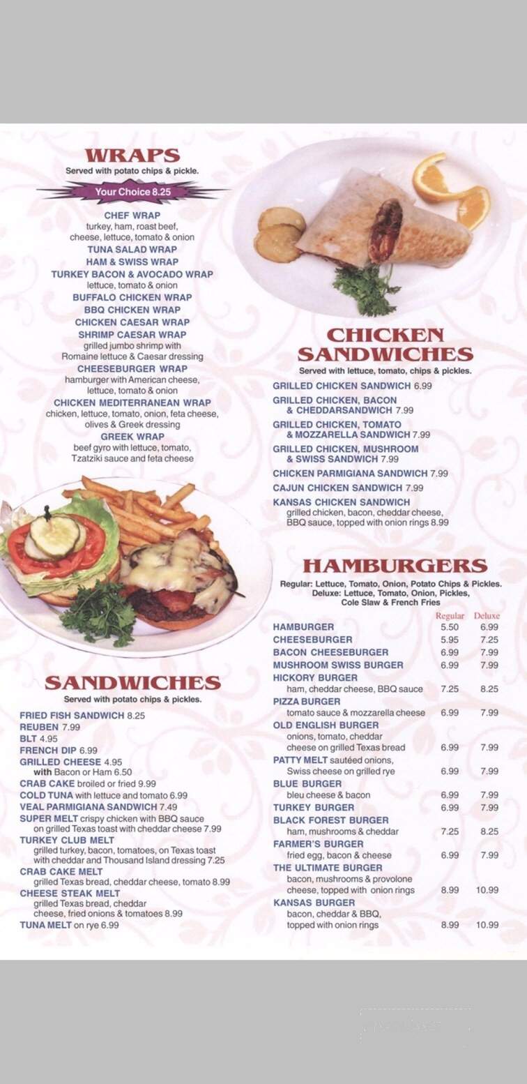 Menu of Peppermill Restaurant in Mechanicsburg, PA 17055