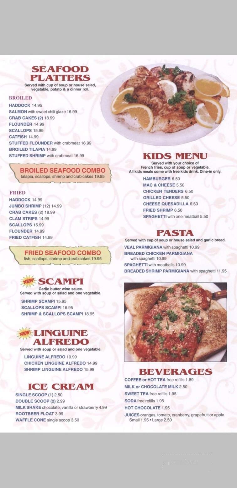 Peppermill Restaurant - Mechanicsburg, PA menu_pic