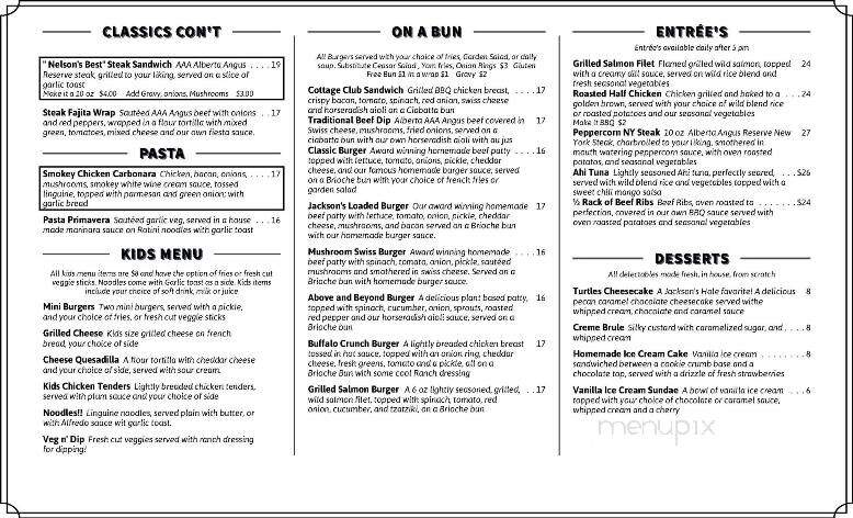 Jackson's Hole & Grill - Nelson, BC
