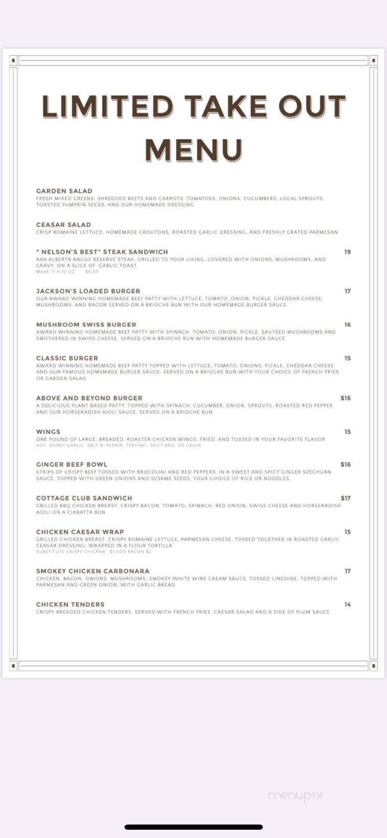 Jackson's Hole & Grill - Nelson, BC