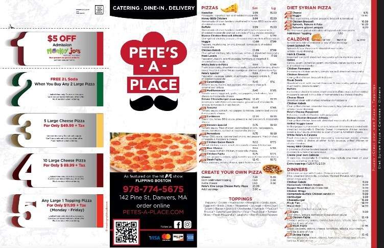 Pete's A Place - Danvers, MA