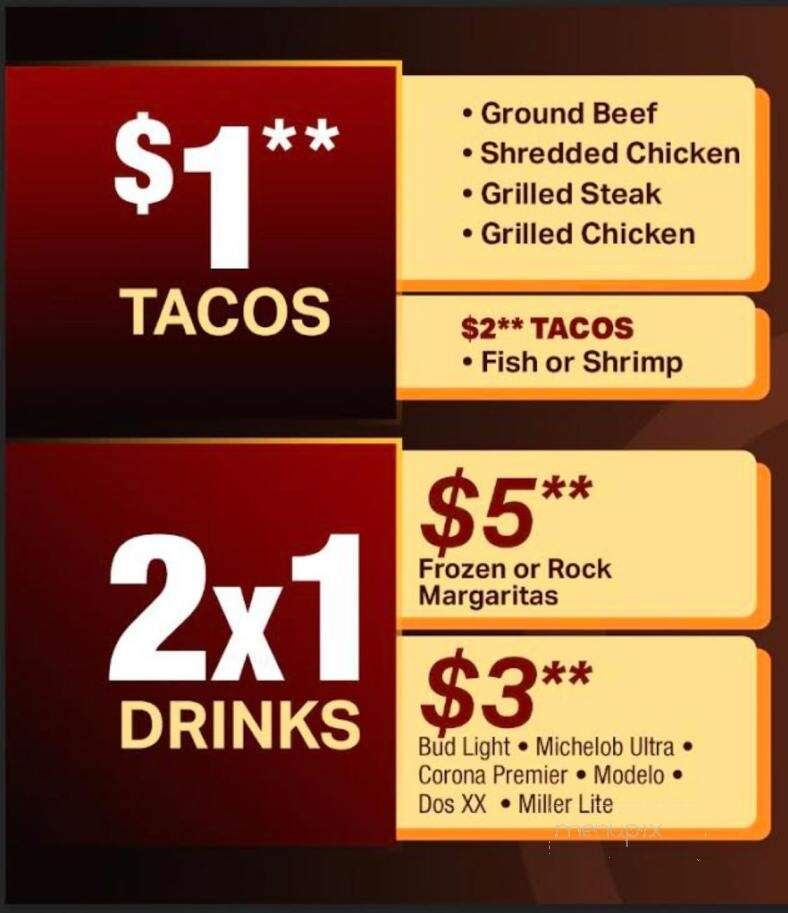 Lacazona Mexican Restaurant - McMinnville, TN menu_pic
