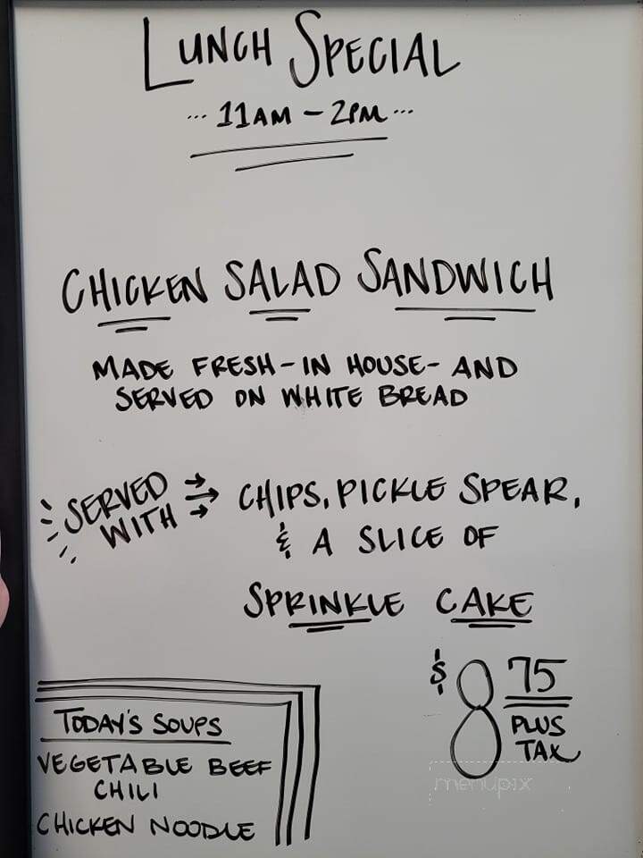Mi-Lady Bakery - Tifton, GA menu_pic