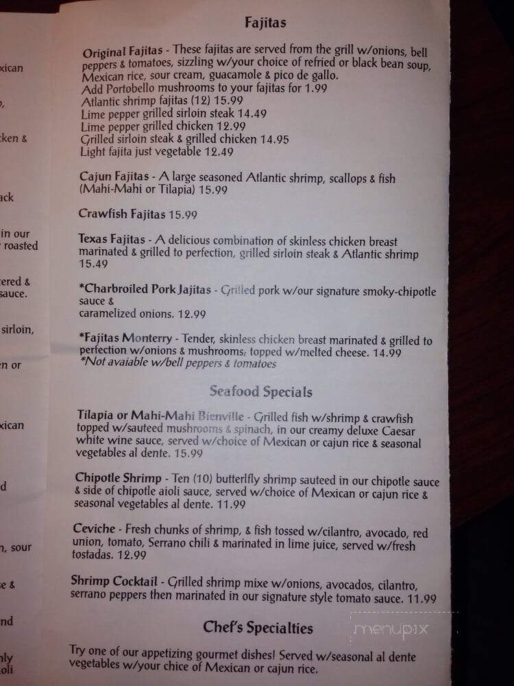 Tortilla Soup - McComb, MS menu_pic