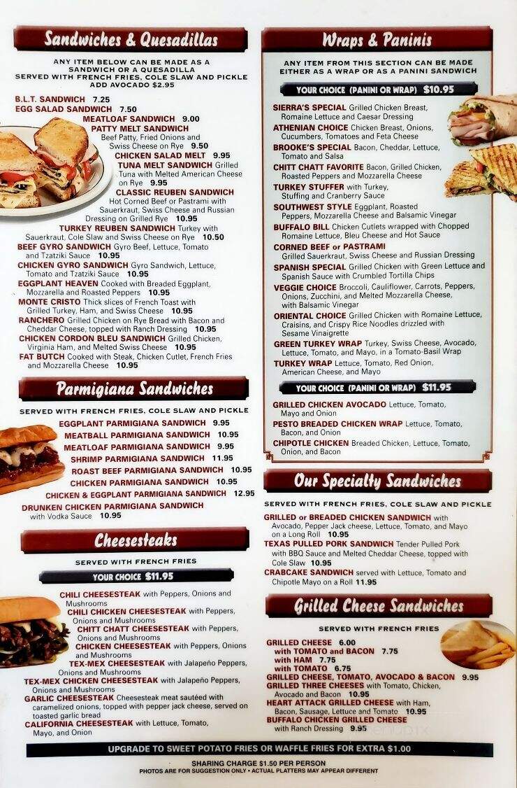 Sit n' Chat Diner - Wantage, NJ menu_pic