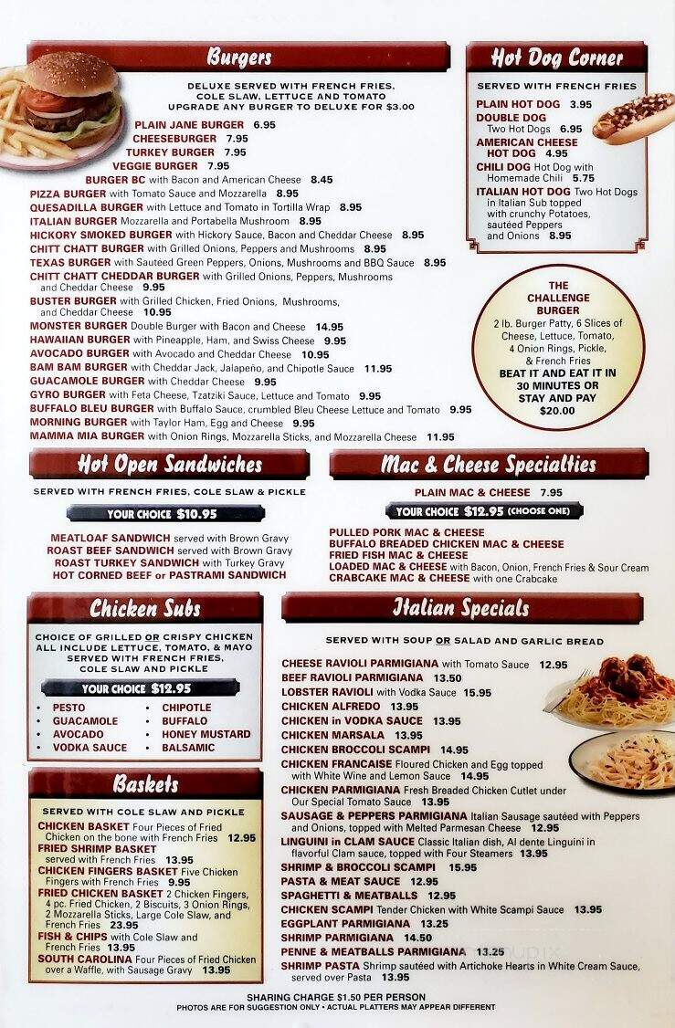 Sit n' Chat Diner - Wantage, NJ menu_pic