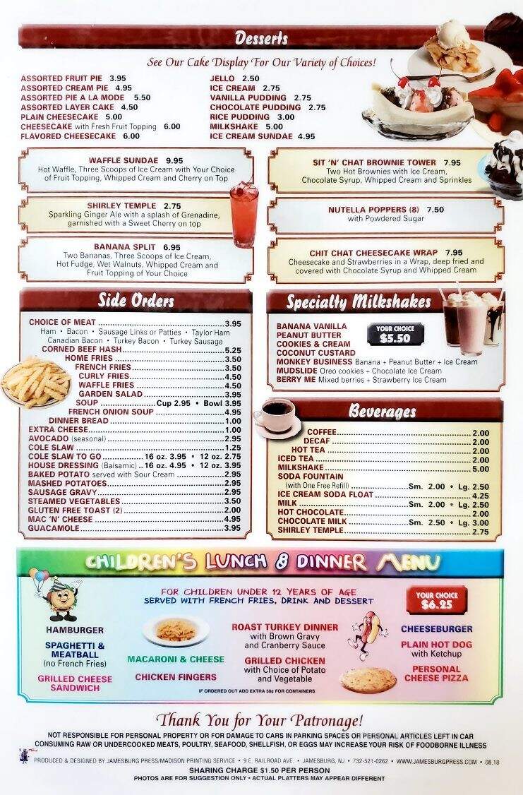 Sit n' Chat Diner - Wantage, NJ menu_pic