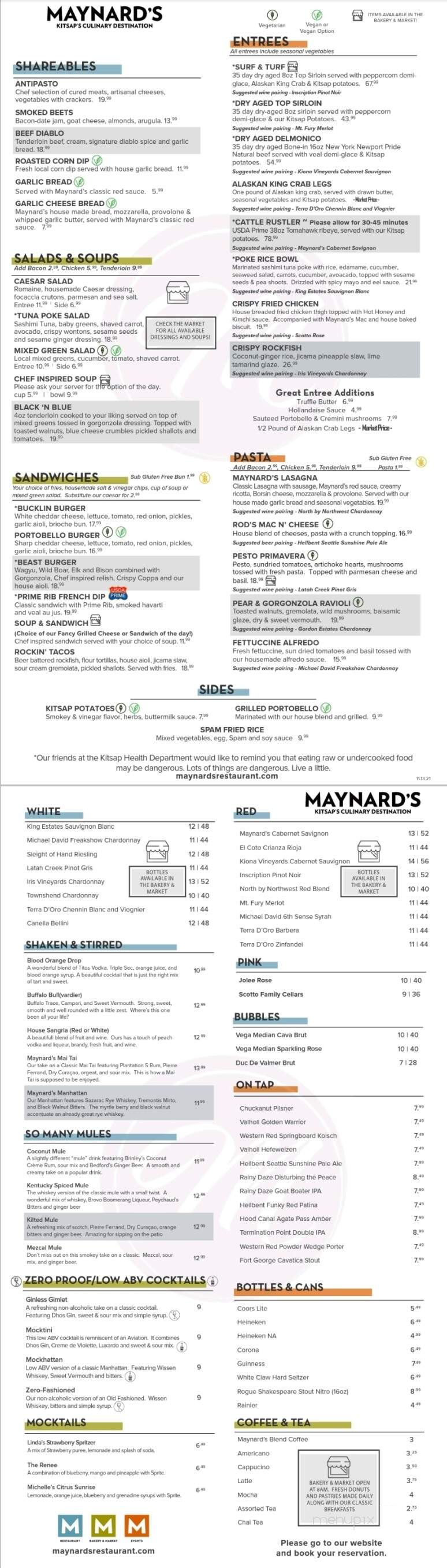 Maynard's Restaurant - Silverdale, WA