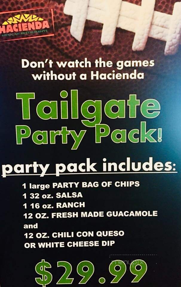 Hacienda - Plymouth, IN menu_pic