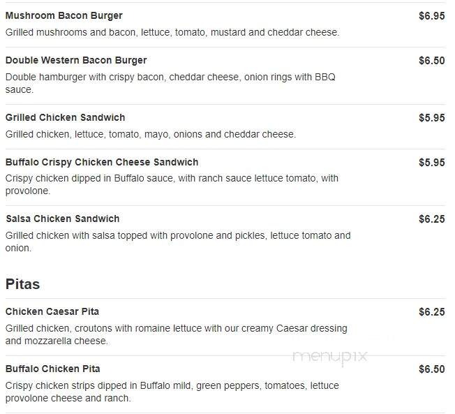 Romano's Italian Cuisine - Rockwell, NC menu_pic