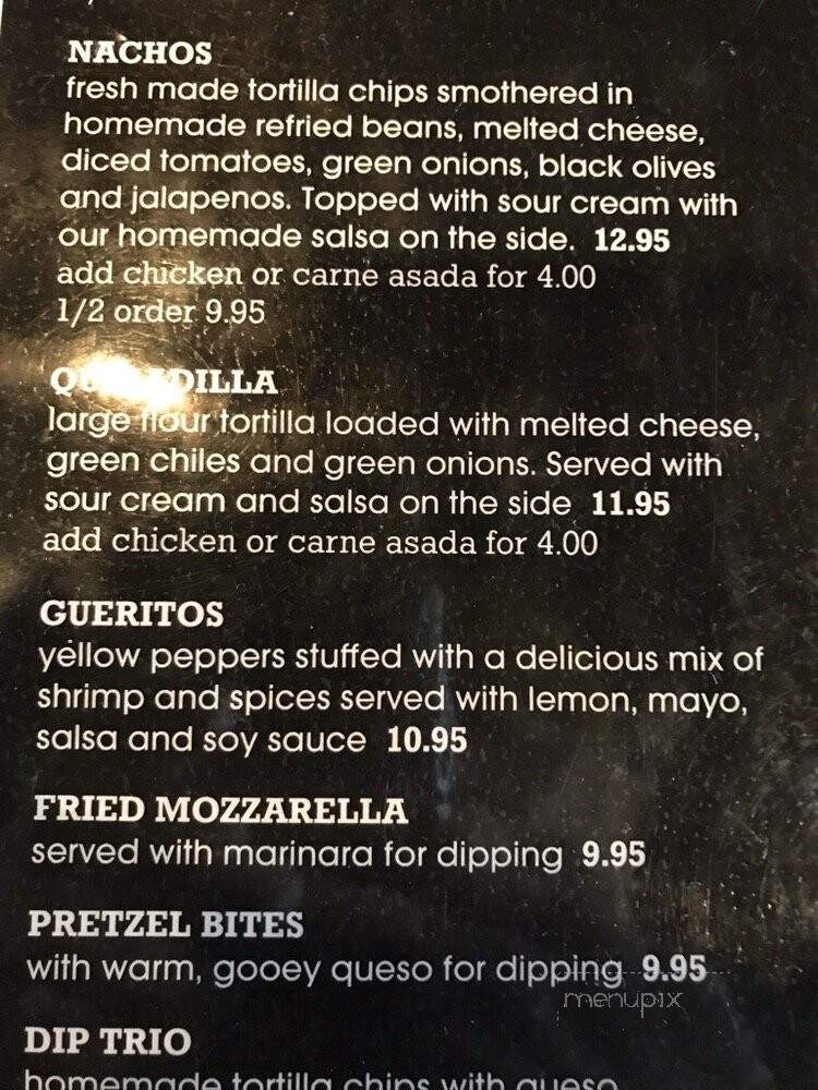 19th Hole - Palm Desert, CA menu_pic