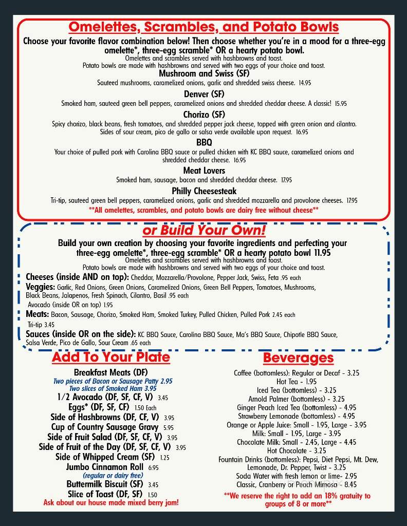 Eats & Treats Cafe - Philomath, OR menu_pic
