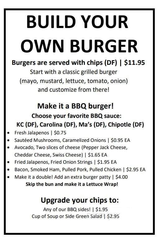 Eats & Treats Cafe - Philomath, OR menu_pic