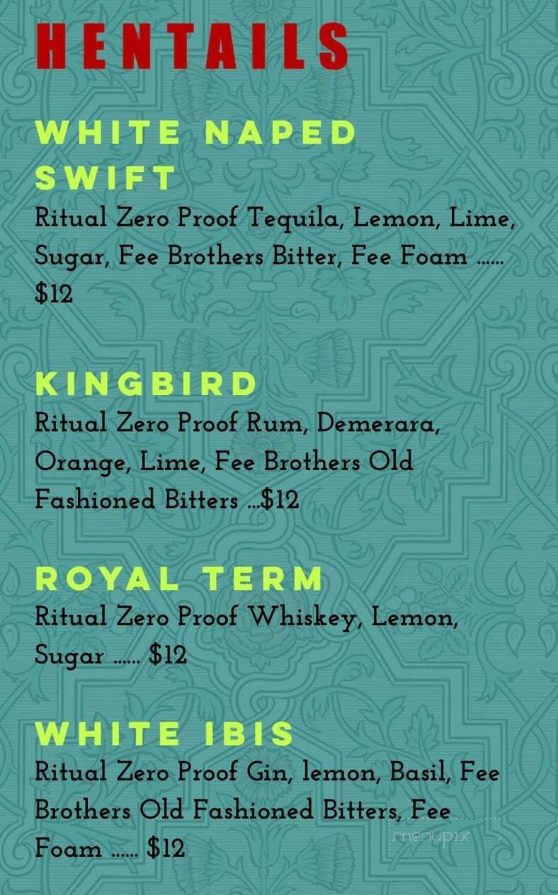 Fatbird - South Bend, IN menu_pic