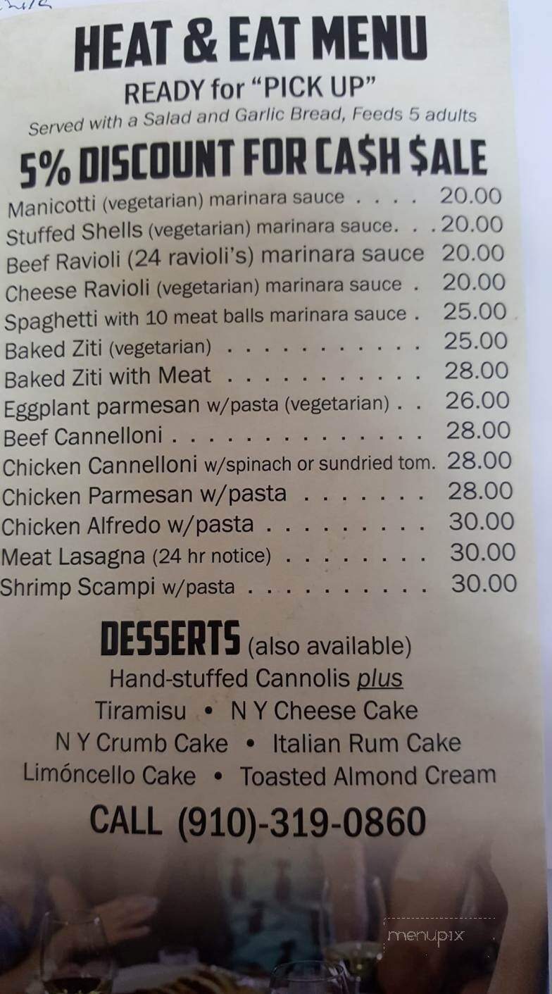LoSchiavo's Italian Market - Hampstead, NC menu_pic