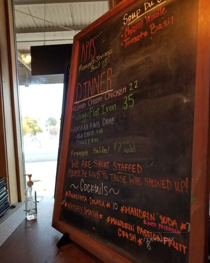 Teton House - Post Falls, ID menu_pic