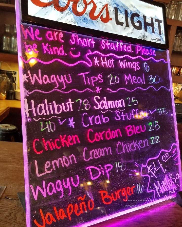 Teton House - Post Falls, ID menu_pic