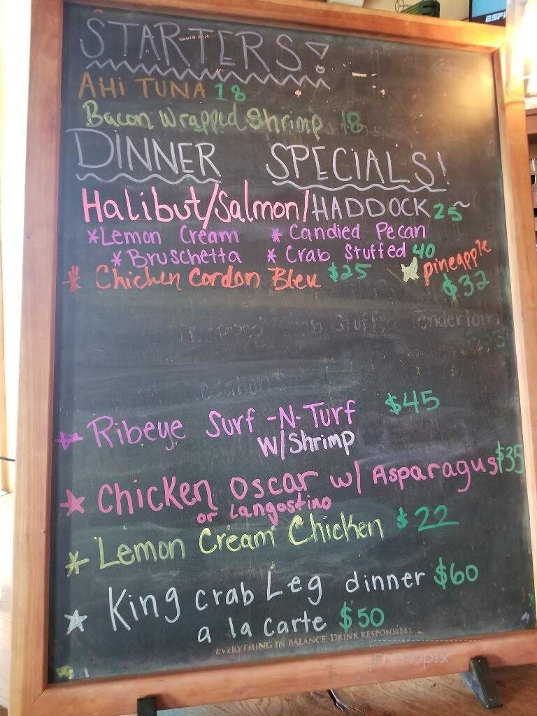 Teton House - Post Falls, ID menu_pic