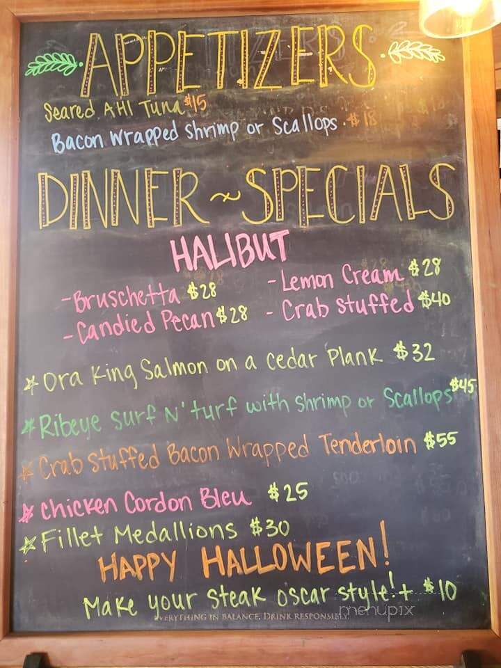 Teton House - Post Falls, ID menu_pic