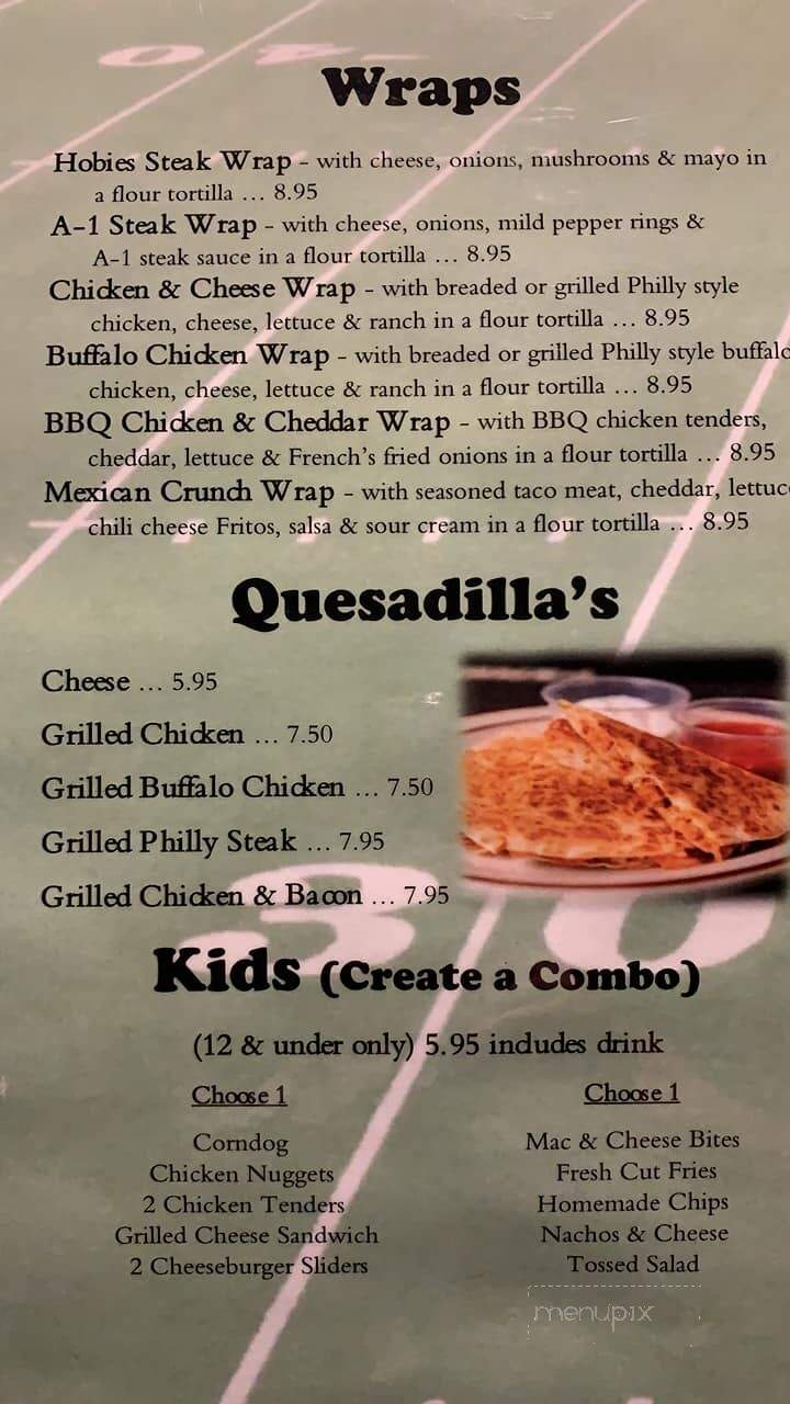 Jerseys Sports Bar And Grill - Uniontown, PA menu_pic