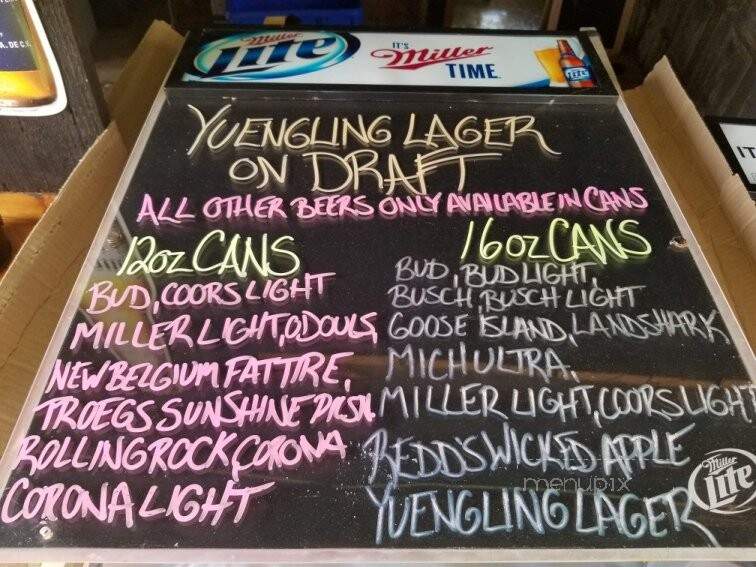 Pappy's Schoolhouse Restaurant and Tavern - Lehighton, PA menu_pic