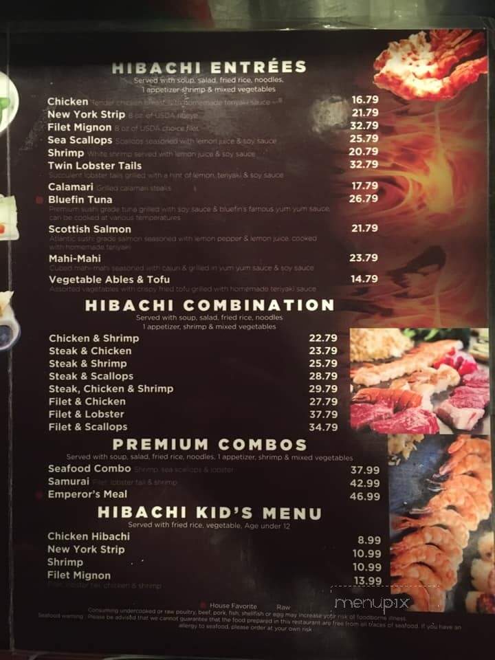 Bluefin Japanese Steakhouse and Sushi Bar - Howell, MI