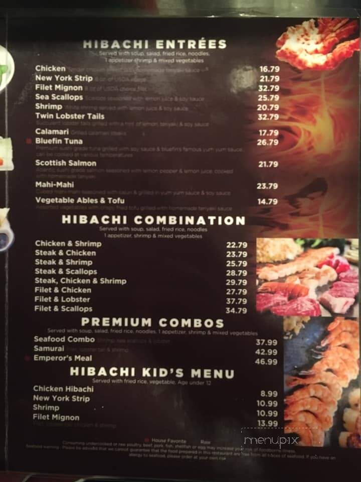 Bluefin Japanese Steakhouse and Sushi Bar - Howell, MI