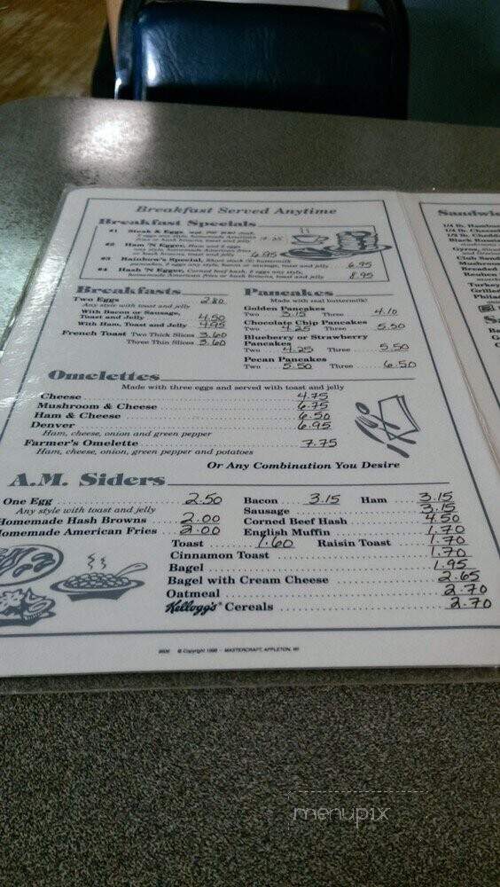 Rainbow Restaurant - New Berlin, WI menu_pic