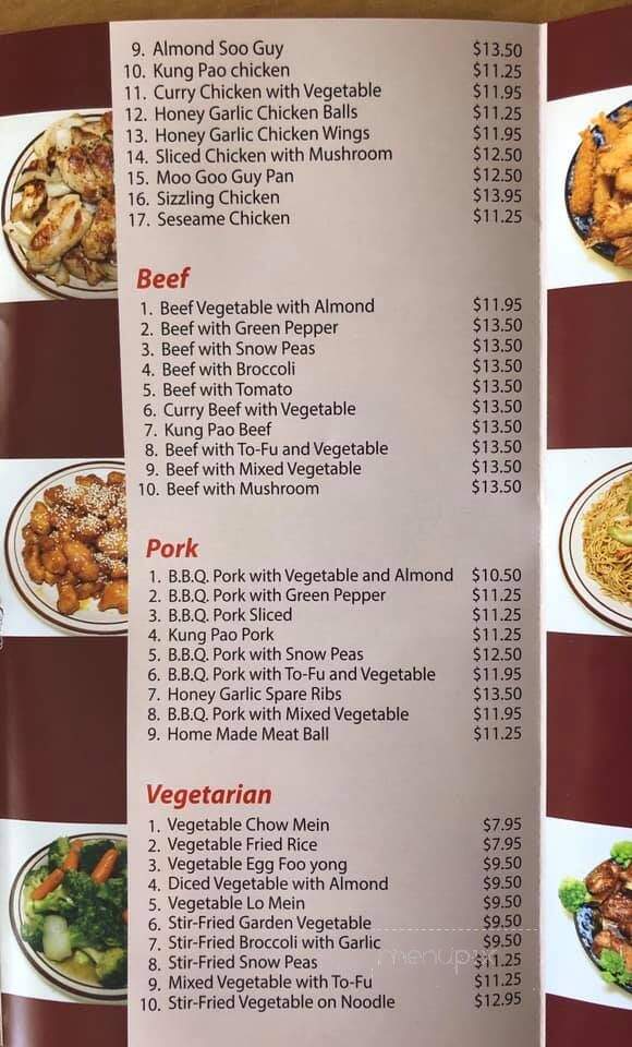 Magic Wok Chinese Buffet - Listowel, ON menu_pic