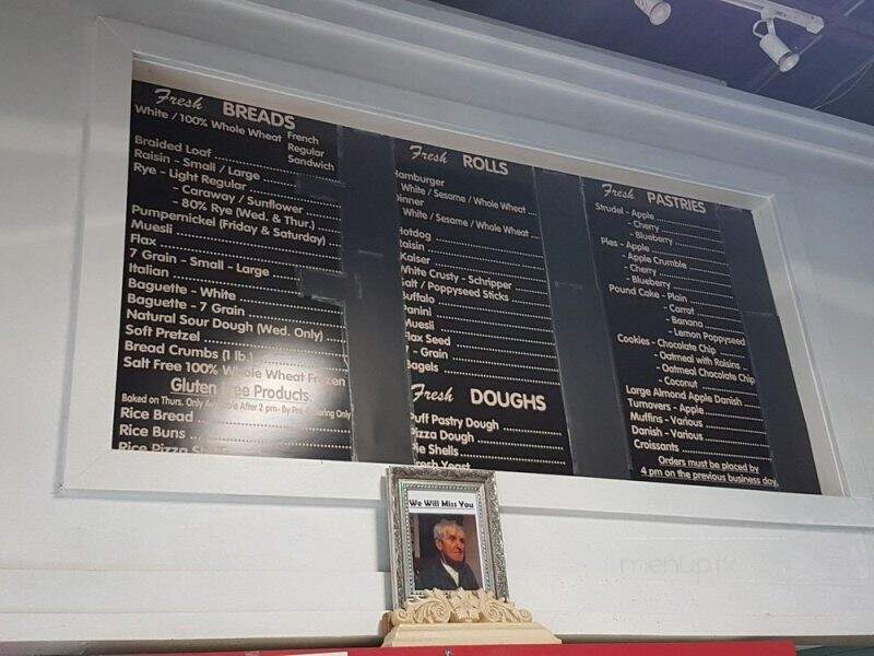 Montmartre Bakery - Scarborough, ON menu_pic