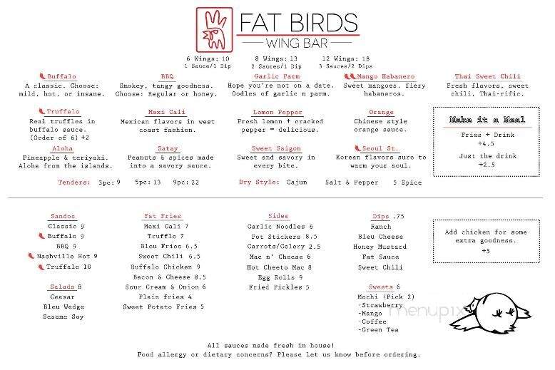 Fat Birds Wing Bar - Midland, TX