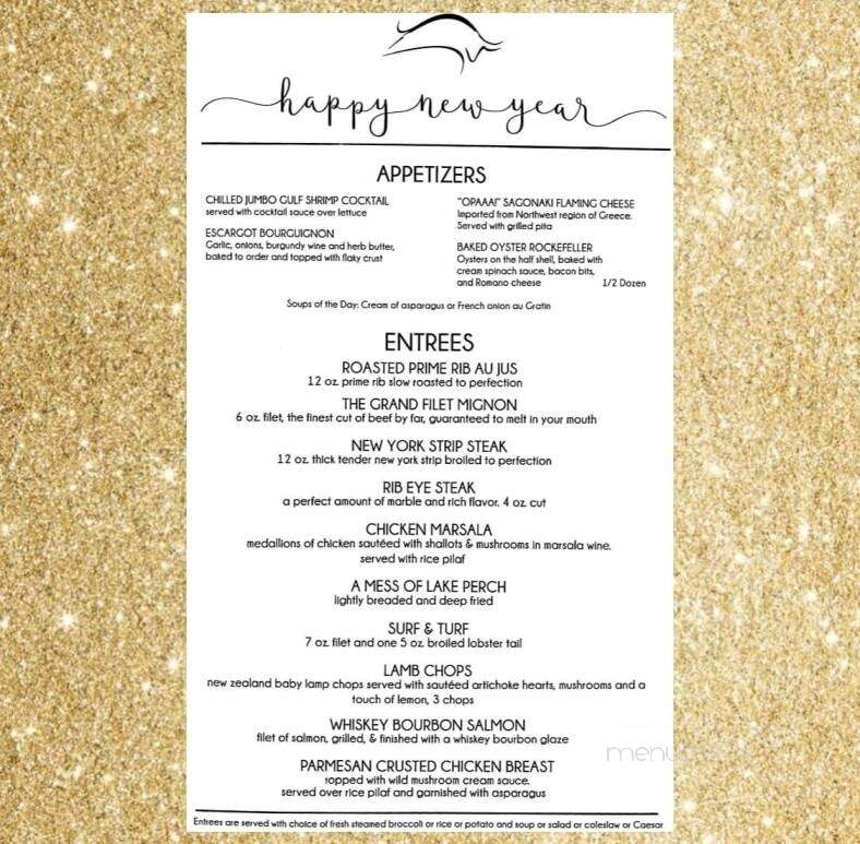 Nicks 22nd Street Steakhouse - Shelby Township, MI menu_pic