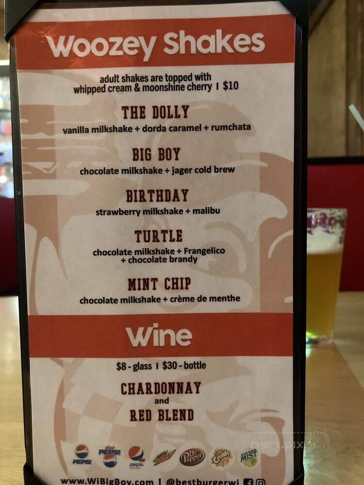 Wisconsin Big Boy - Germantown, WI menu_pic