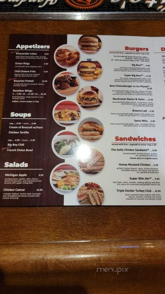 Wisconsin Big Boy - Germantown, WI menu_pic