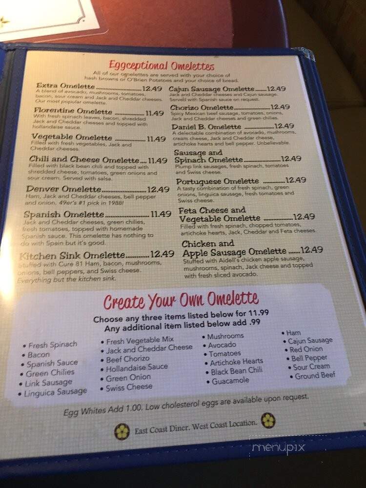Buttercup Grill & Bar - Vallejo, CA menu_pic