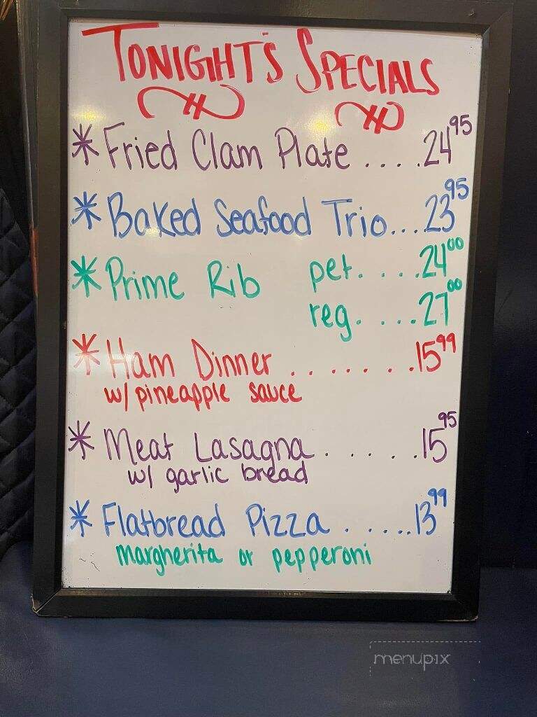 Quaker Tavern - Uxbridge, MA menu_pic