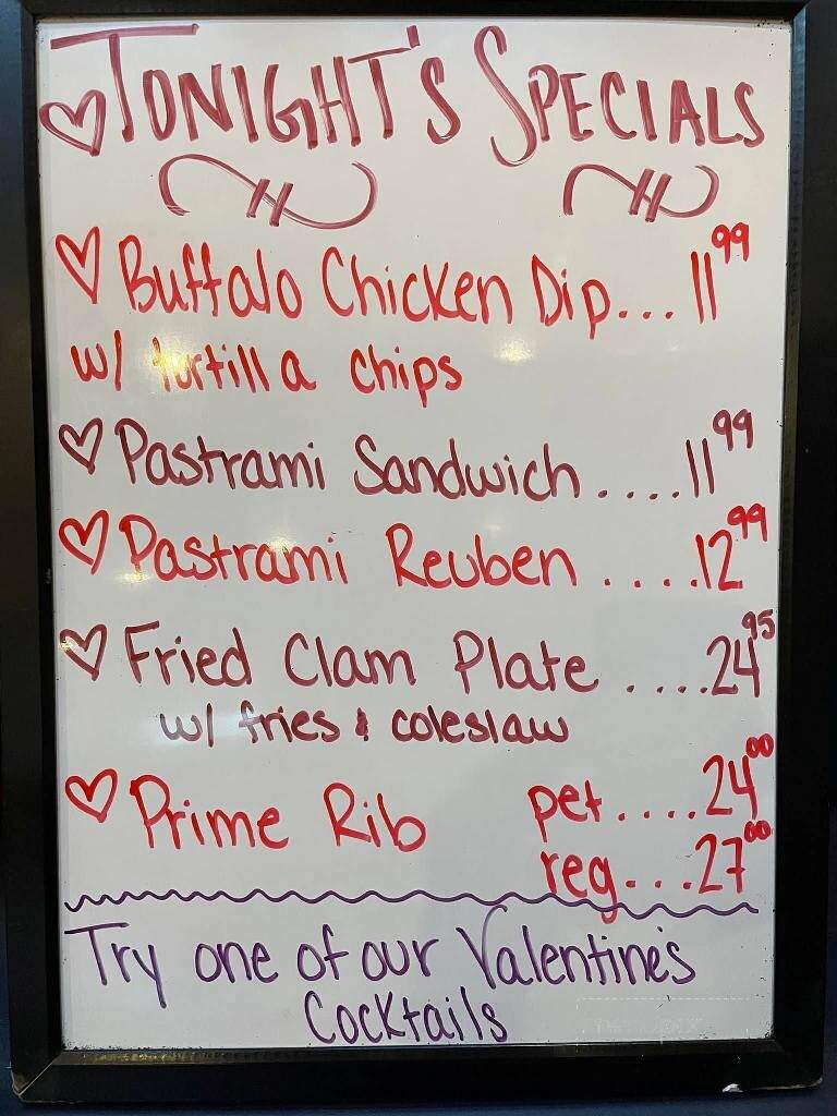 Quaker Tavern - Uxbridge, MA menu_pic
