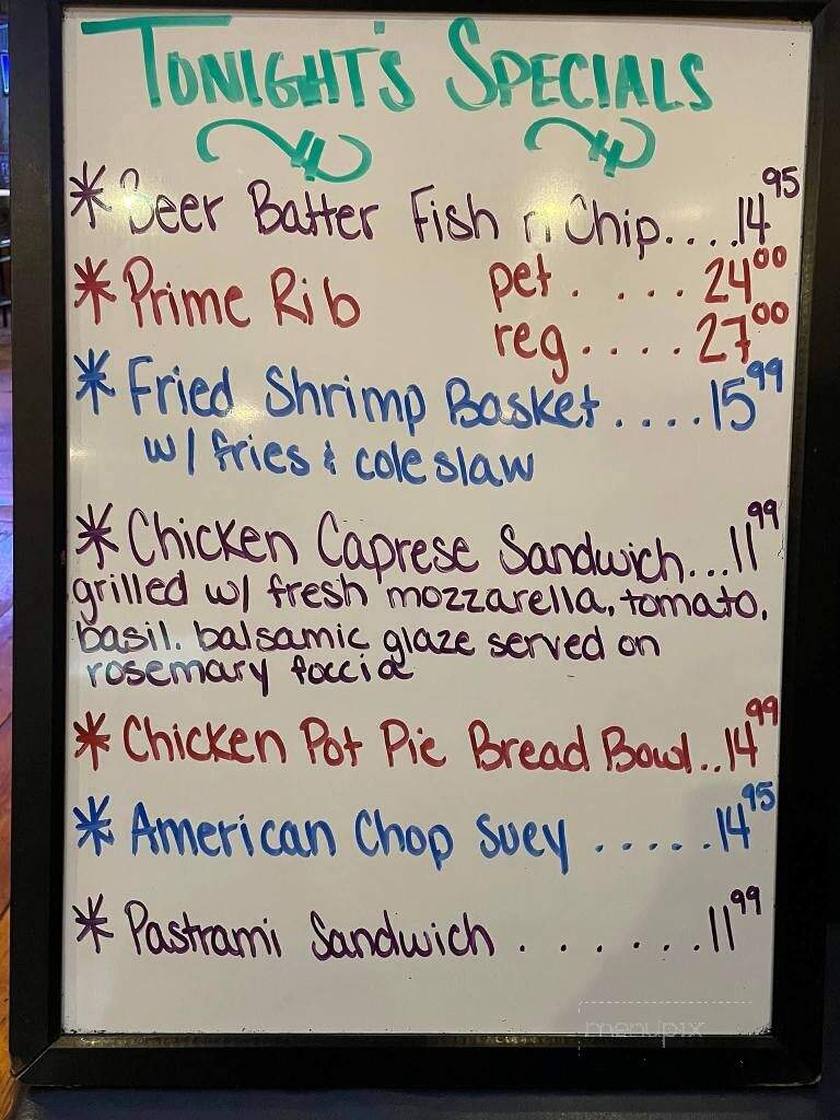 Quaker Tavern - Uxbridge, MA menu_pic
