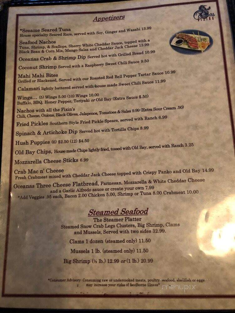 Oceana's Bistro - Avon, NC